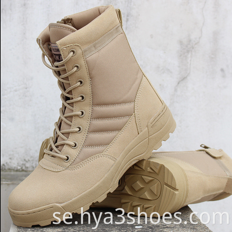 High Ankle Desert Combat Army Military Boot